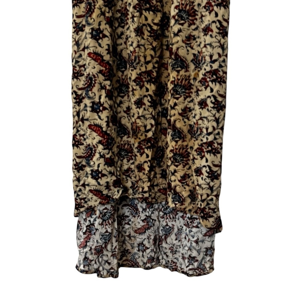 Flynn Skye Scoop Back Spaghetti Strap High Low Printed Maxi Dress Stitch Fix USA - Picture 5 of 16